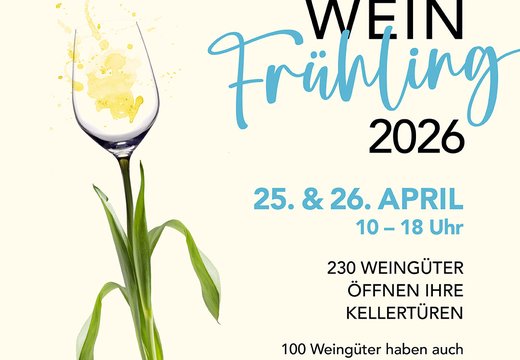 Weinfrühling am 25 & 26 April 2026